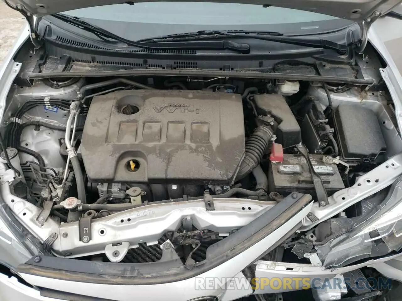 7 Photograph of a damaged car 2T1BURHE6KC182393 TOYOTA COROLLA 2019