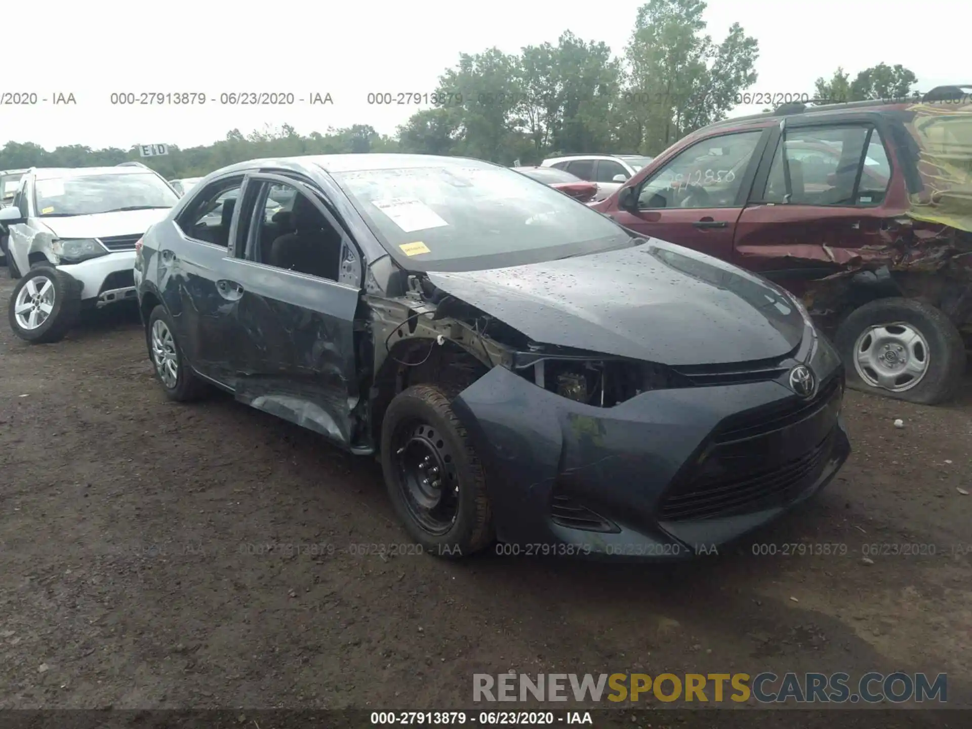 6 Photograph of a damaged car 2T1BURHE6KC185357 TOYOTA COROLLA 2019