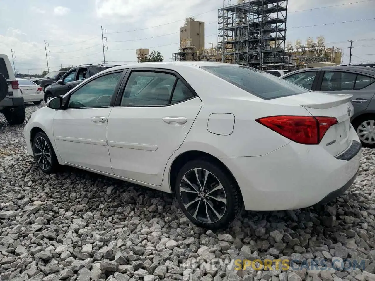 2 Photograph of a damaged car 2T1BURHE6KC190770 TOYOTA COROLLA 2019