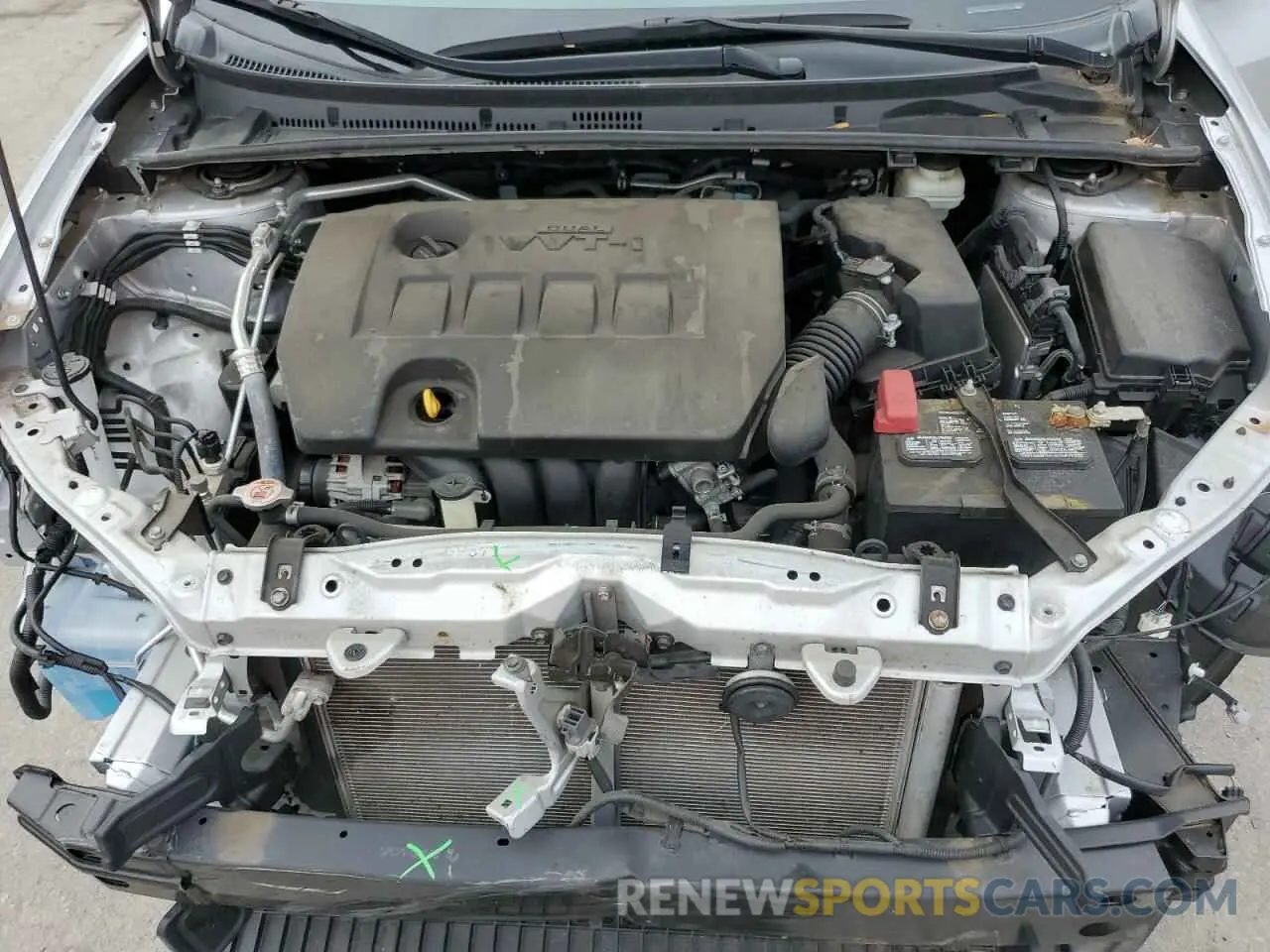 11 Photograph of a damaged car 2T1BURHE6KC191188 TOYOTA COROLLA 2019