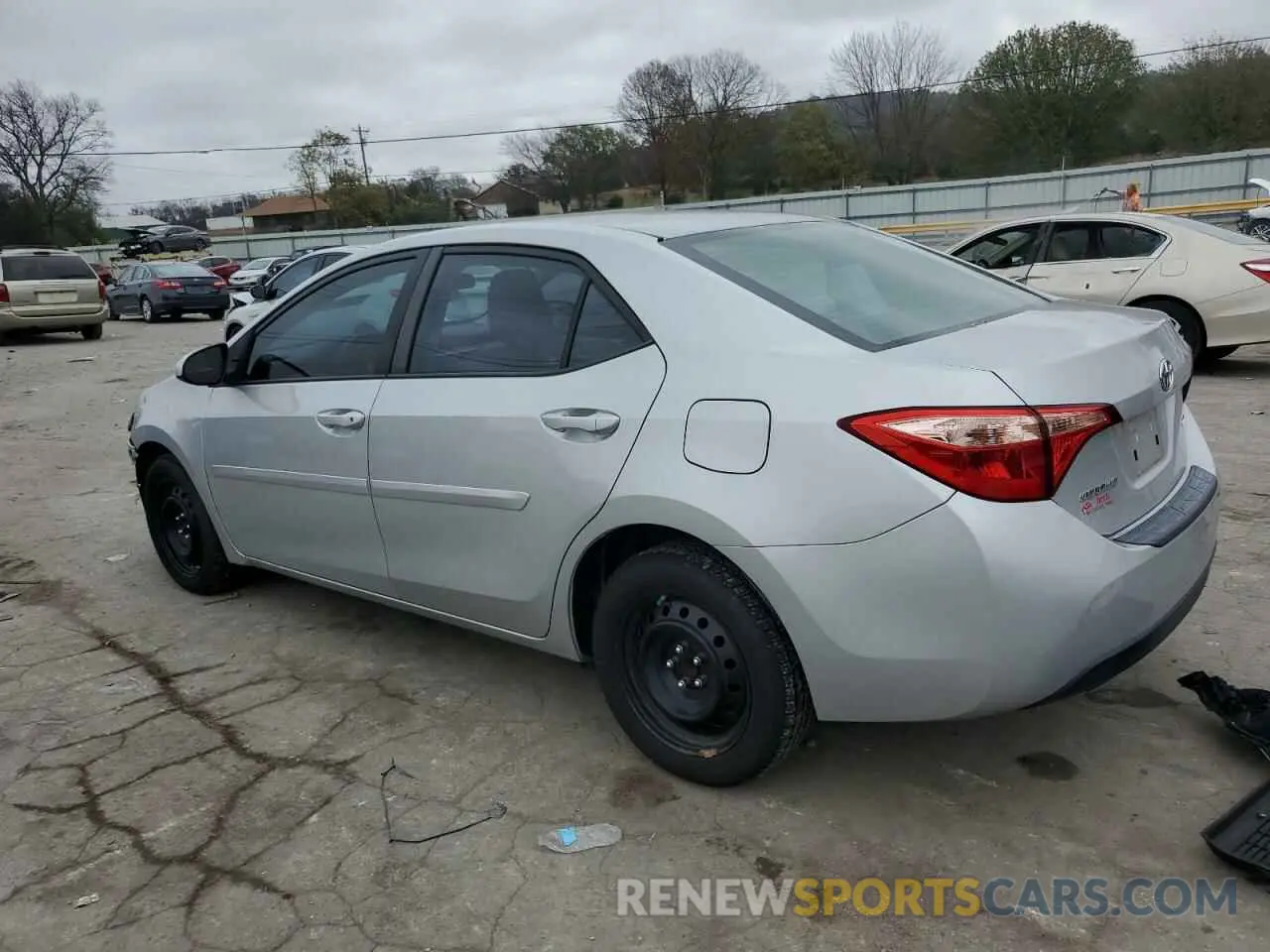 2 Photograph of a damaged car 2T1BURHE6KC191188 TOYOTA COROLLA 2019