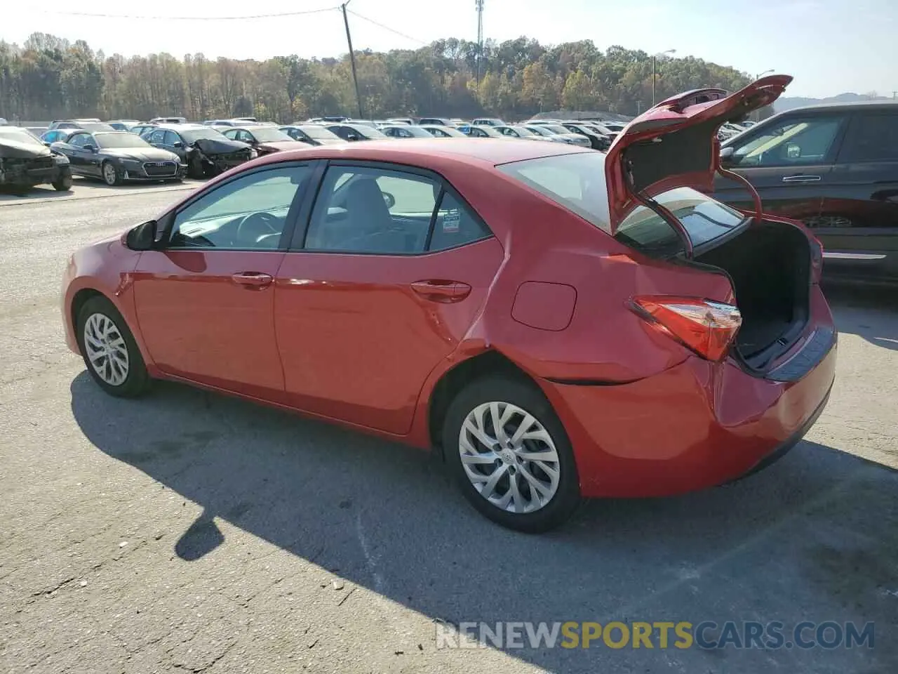 2 Photograph of a damaged car 2T1BURHE6KC194267 TOYOTA COROLLA 2019