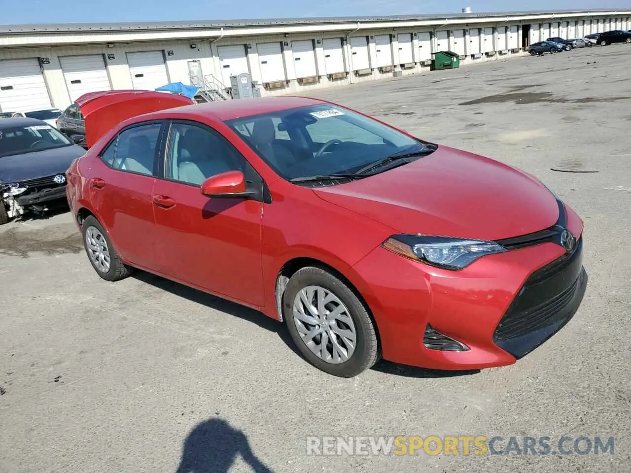 4 Photograph of a damaged car 2T1BURHE6KC194267 TOYOTA COROLLA 2019