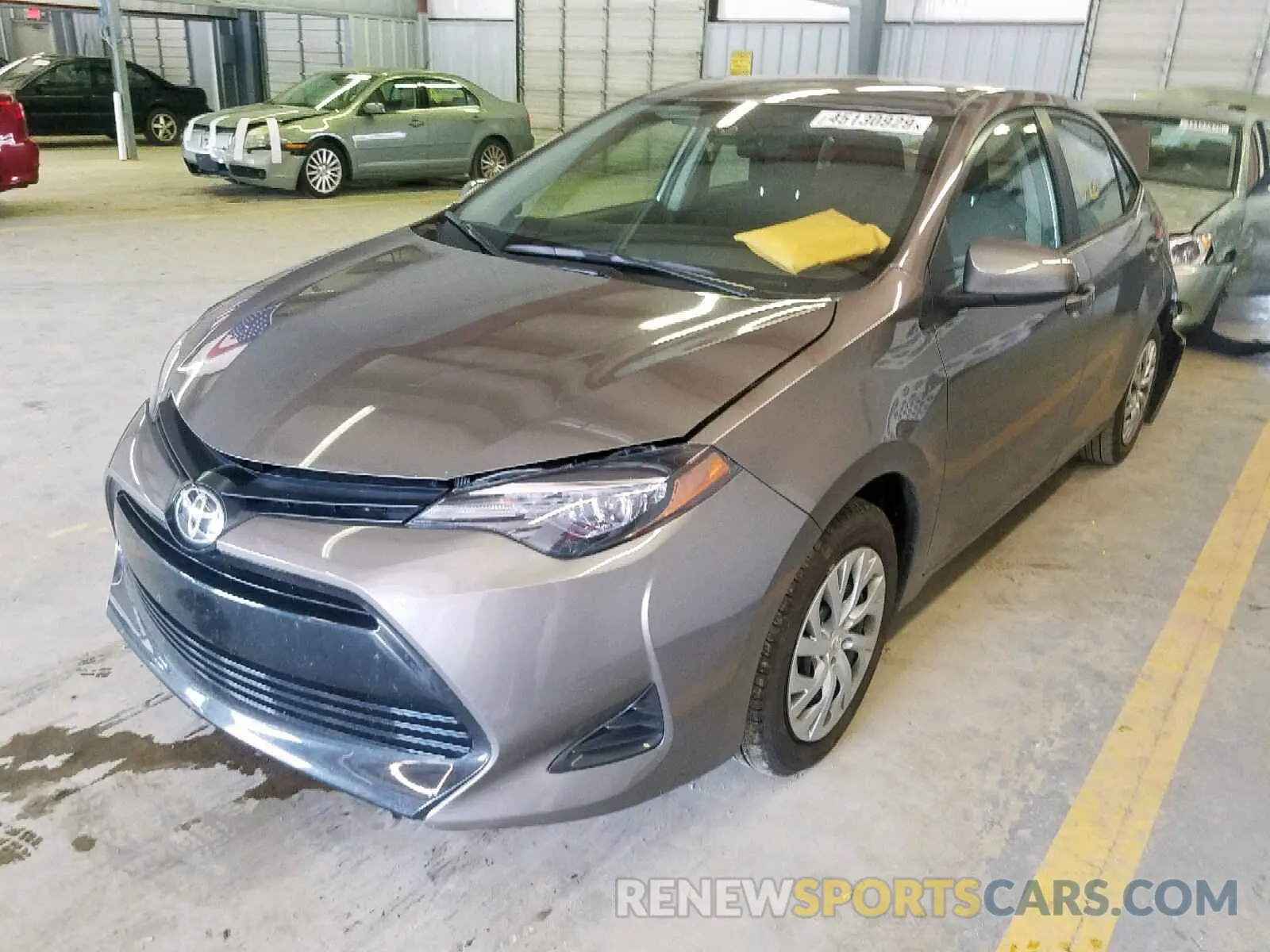 2 Photograph of a damaged car 2T1BURHE6KC194768 TOYOTA COROLLA 2019
