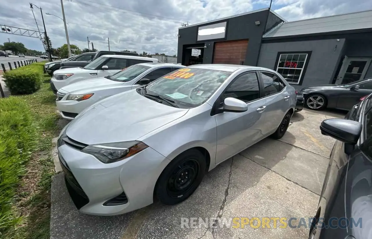 2 Photograph of a damaged car 2T1BURHE6KC198934 TOYOTA COROLLA 2019