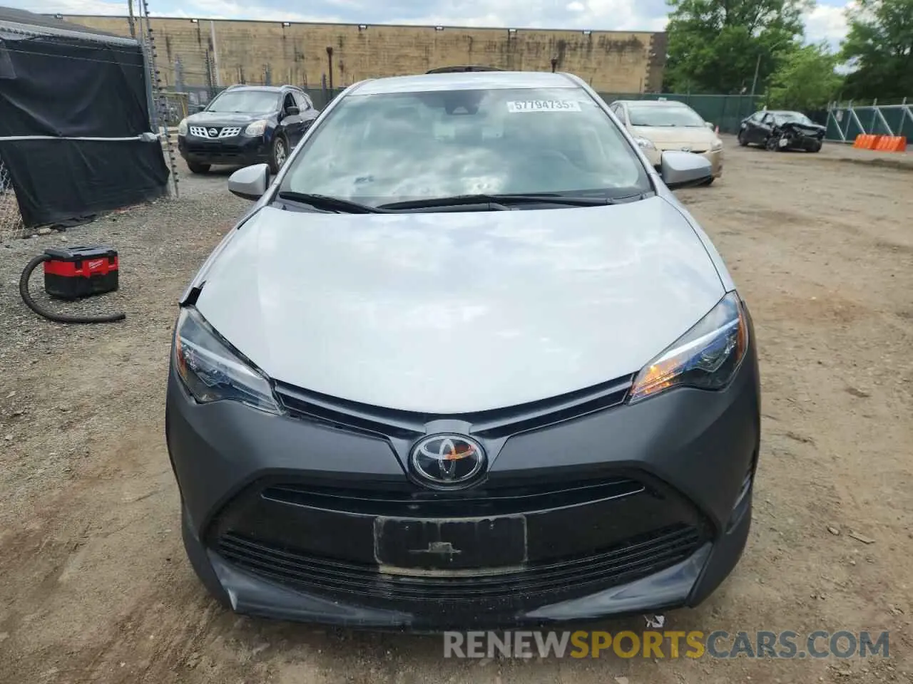 5 Photograph of a damaged car 2T1BURHE6KC200231 TOYOTA COROLLA 2019