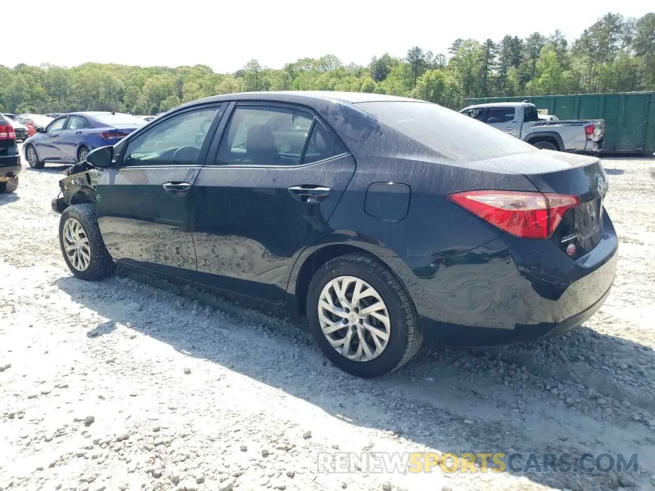2 Photograph of a damaged car 2T1BURHE6KC206966 TOYOTA COROLLA 2019