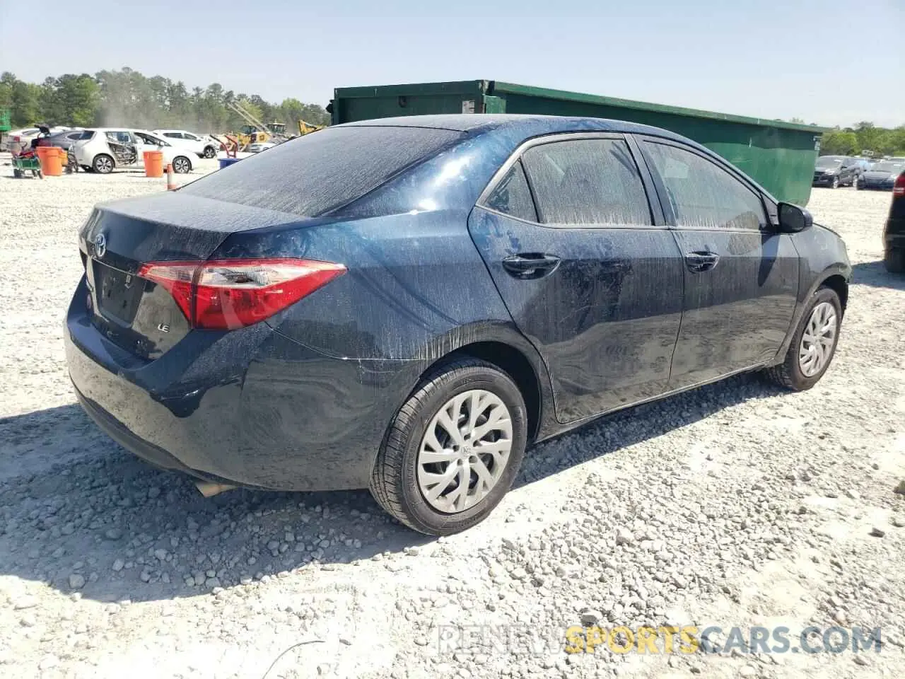 3 Photograph of a damaged car 2T1BURHE6KC206966 TOYOTA COROLLA 2019