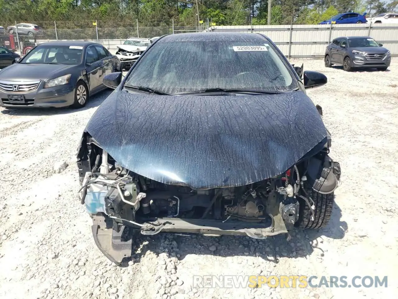 5 Photograph of a damaged car 2T1BURHE6KC206966 TOYOTA COROLLA 2019