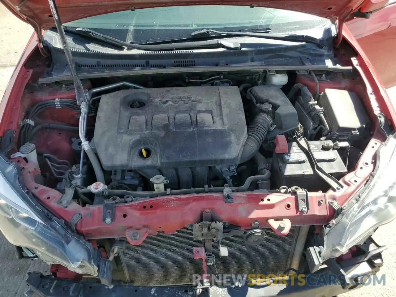 11 Photograph of a damaged car 2T1BURHE6KC208605 TOYOTA COROLLA 2019