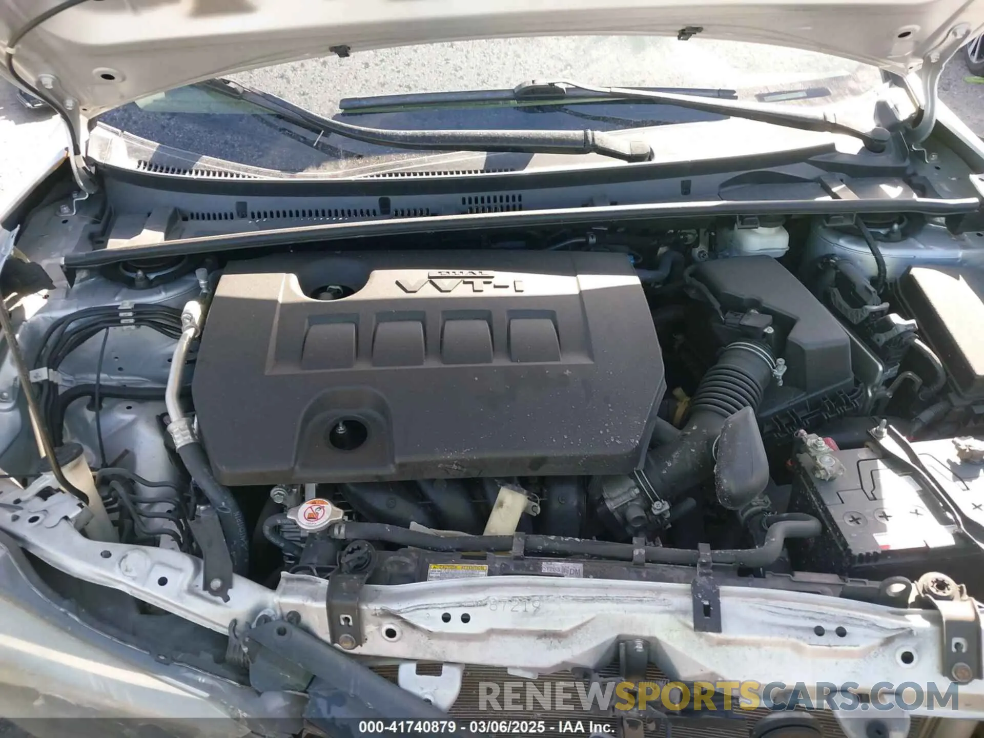 10 Photograph of a damaged car 2T1BURHE6KC209026 TOYOTA COROLLA 2019