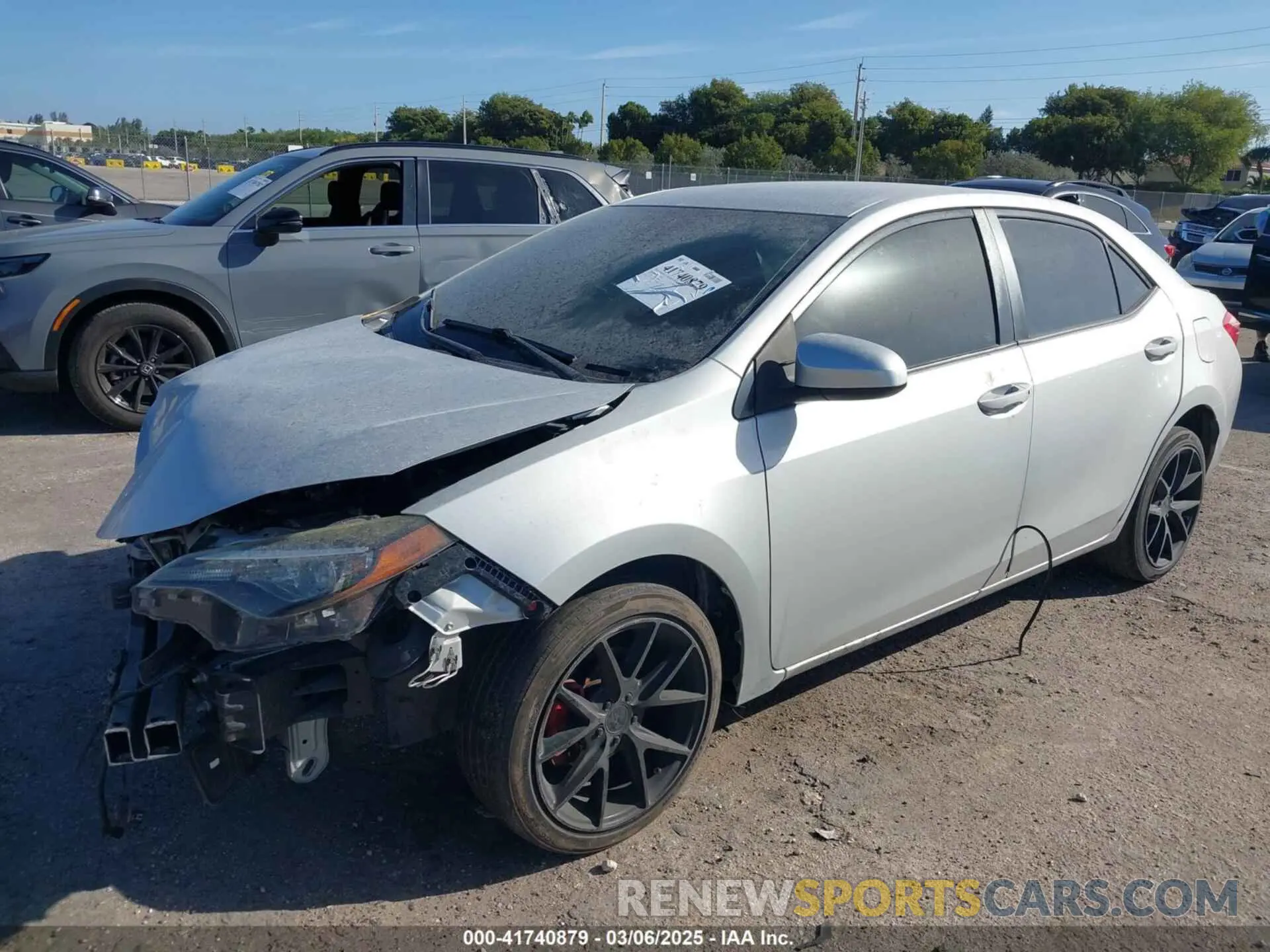 2 Photograph of a damaged car 2T1BURHE6KC209026 TOYOTA COROLLA 2019