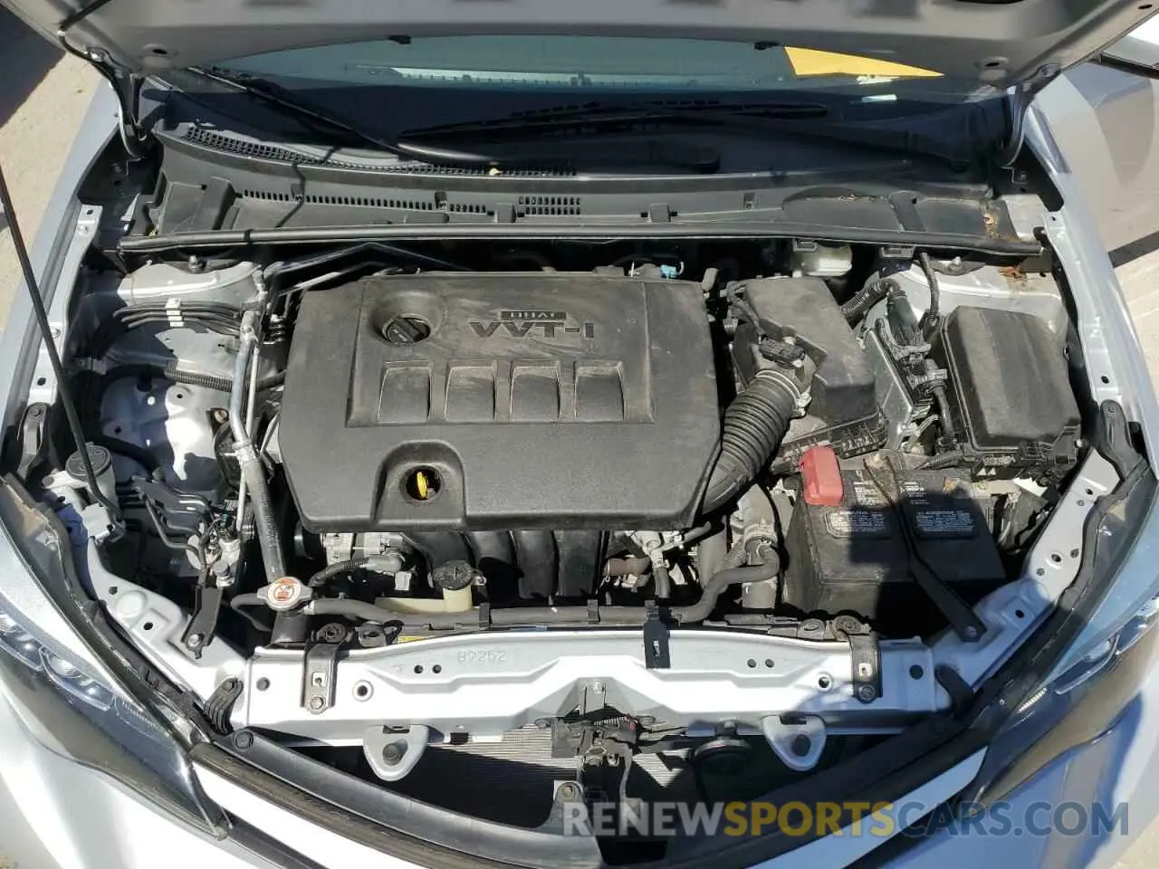 11 Photograph of a damaged car 2T1BURHE6KC211052 TOYOTA COROLLA 2019