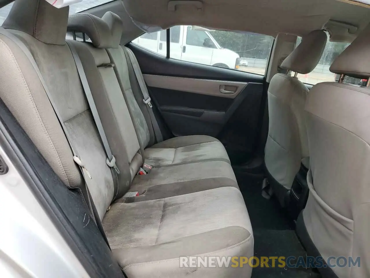 10 Photograph of a damaged car 2T1BURHE6KC211293 TOYOTA COROLLA 2019
