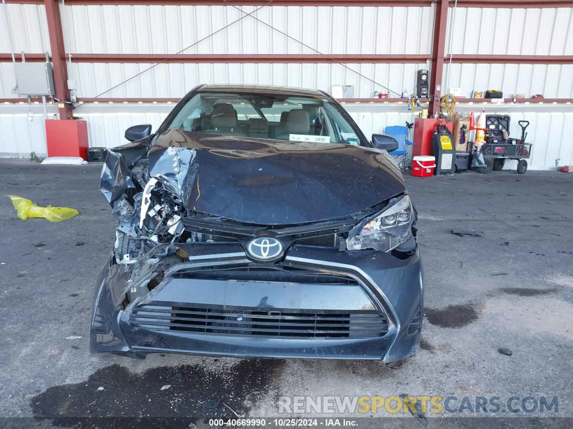 12 Photograph of a damaged car 2T1BURHE6KC216249 TOYOTA COROLLA 2019