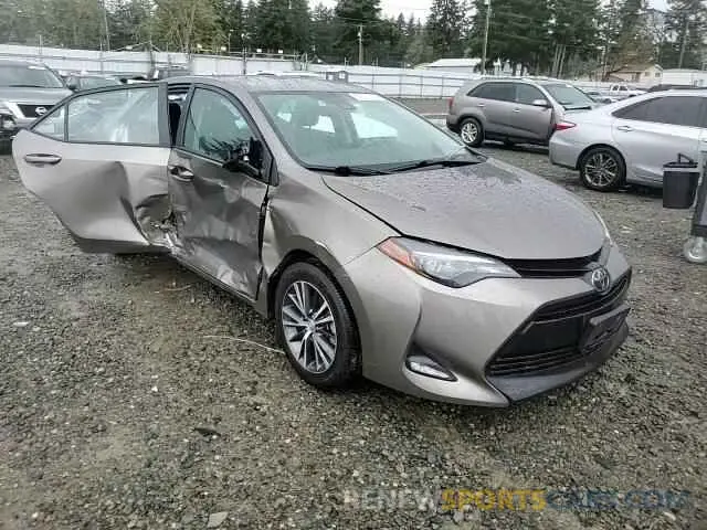 11 Photograph of a damaged car 2T1BURHE6KC220950 TOYOTA COROLLA 2019