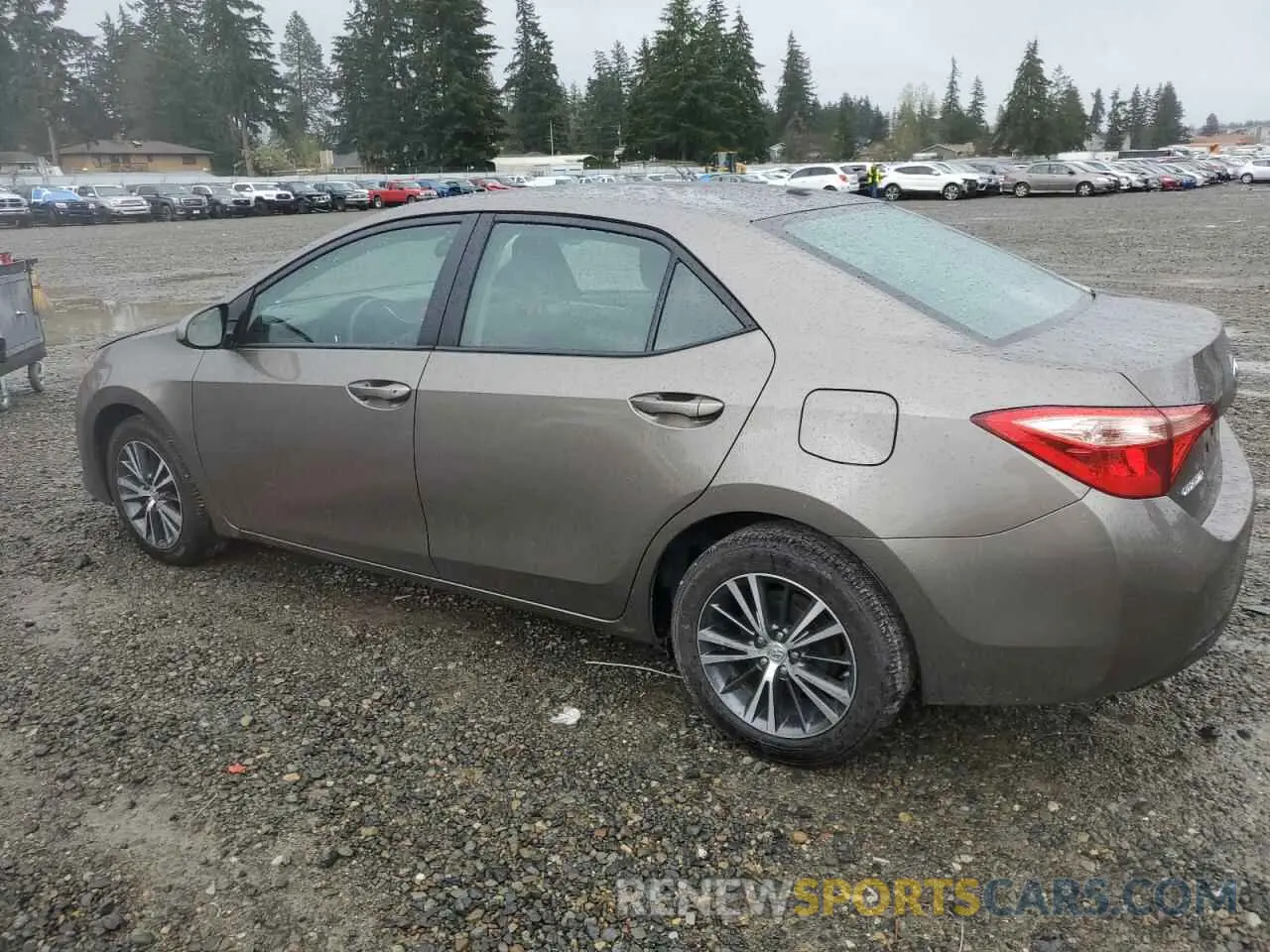 2 Photograph of a damaged car 2T1BURHE6KC220950 TOYOTA COROLLA 2019
