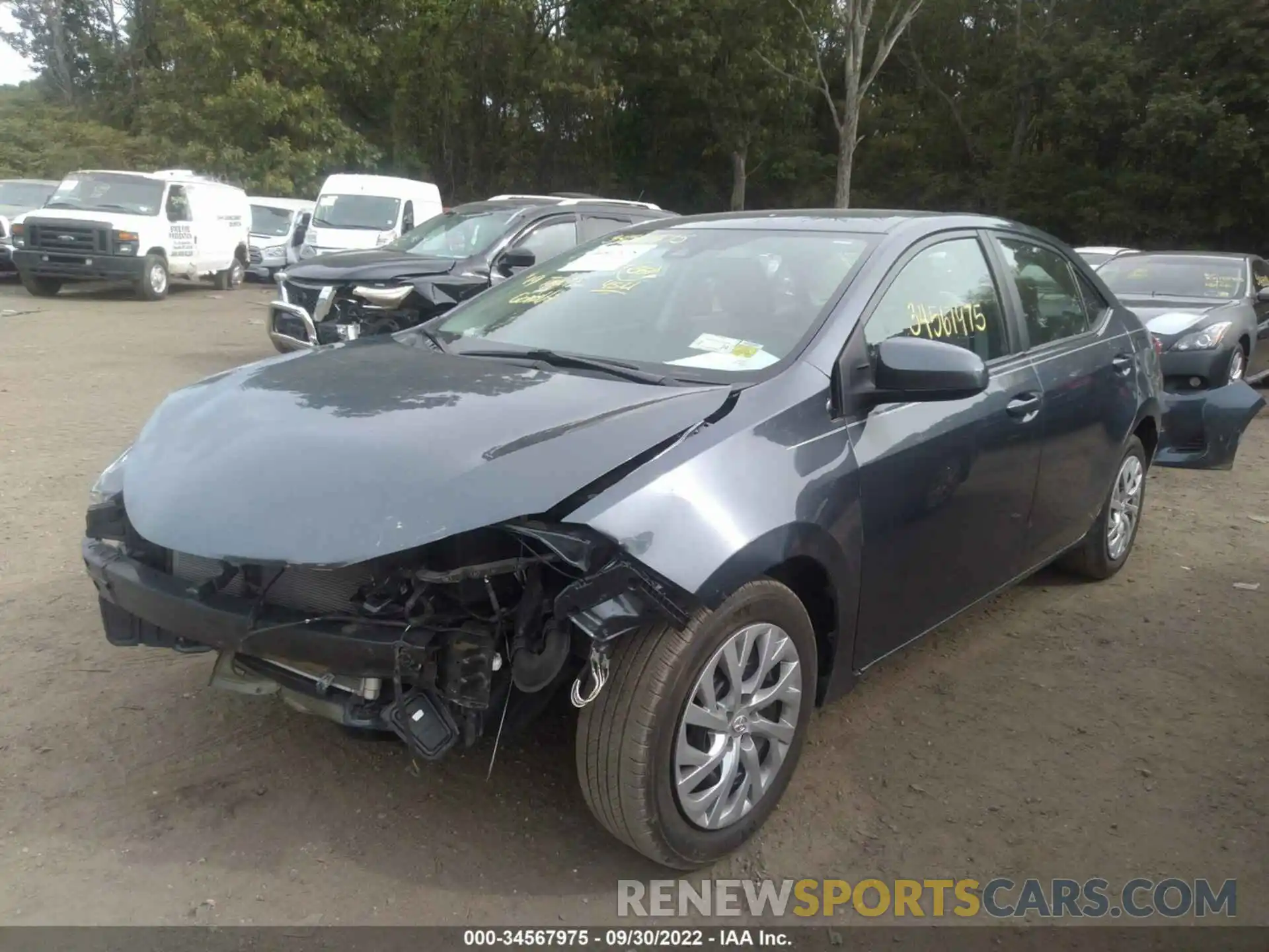 6 Photograph of a damaged car 2T1BURHE6KC227882 TOYOTA COROLLA 2019