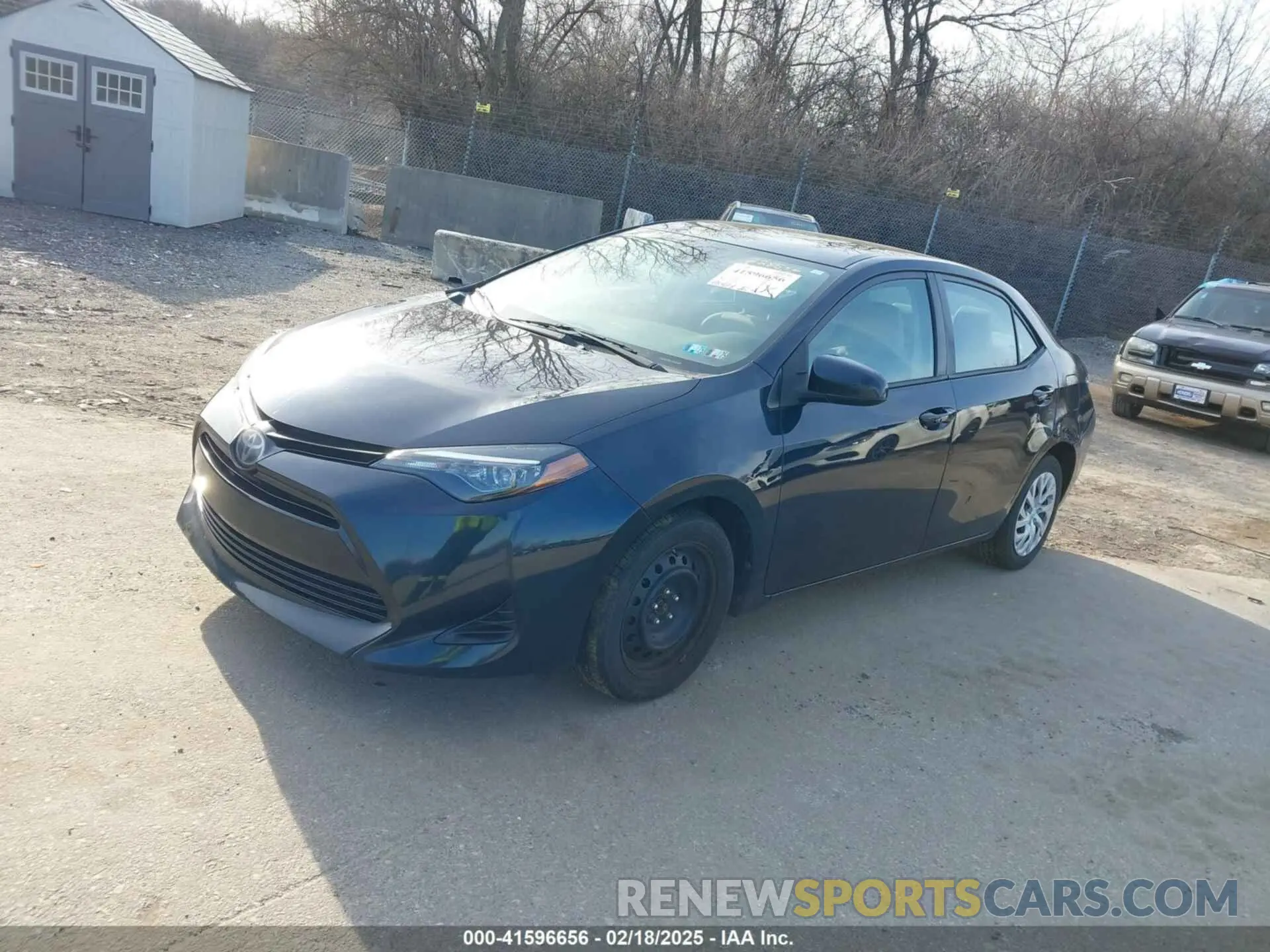 2 Photograph of a damaged car 2T1BURHE6KC228546 TOYOTA COROLLA 2019