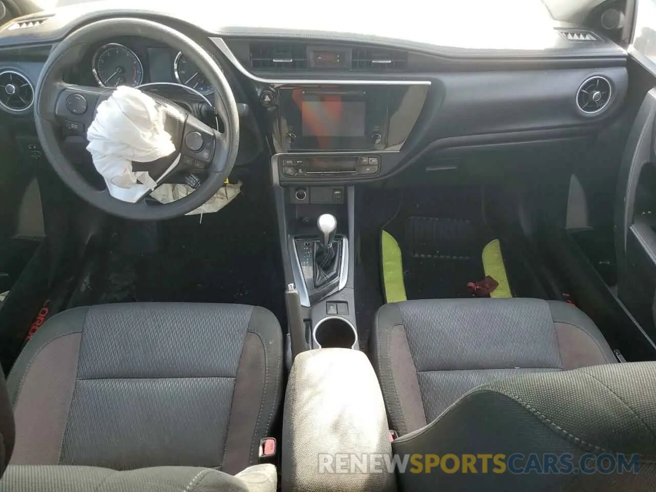8 Photograph of a damaged car 2T1BURHE6KC231835 TOYOTA COROLLA 2019