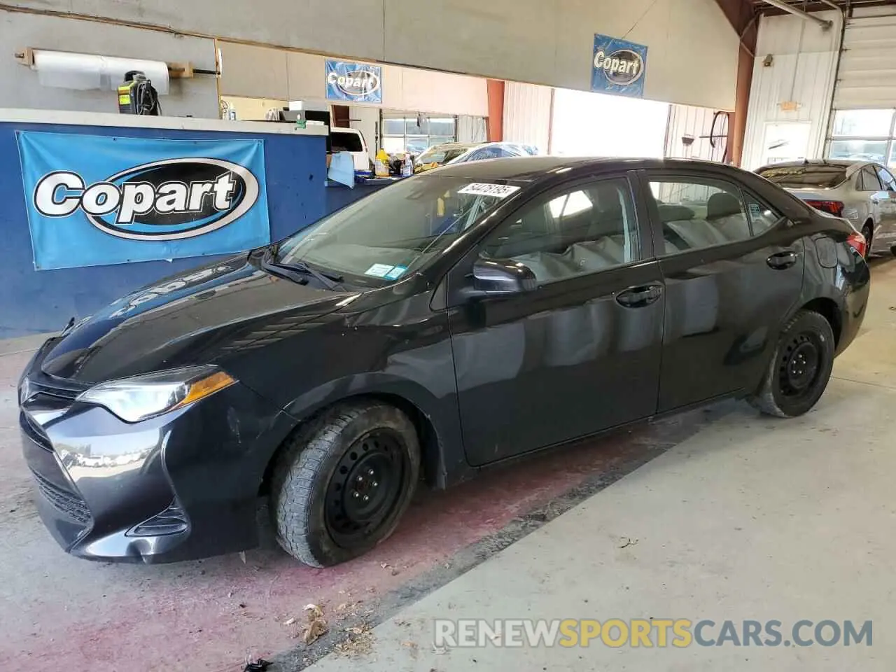 1 Photograph of a damaged car 2T1BURHE6KC233908 TOYOTA COROLLA 2019