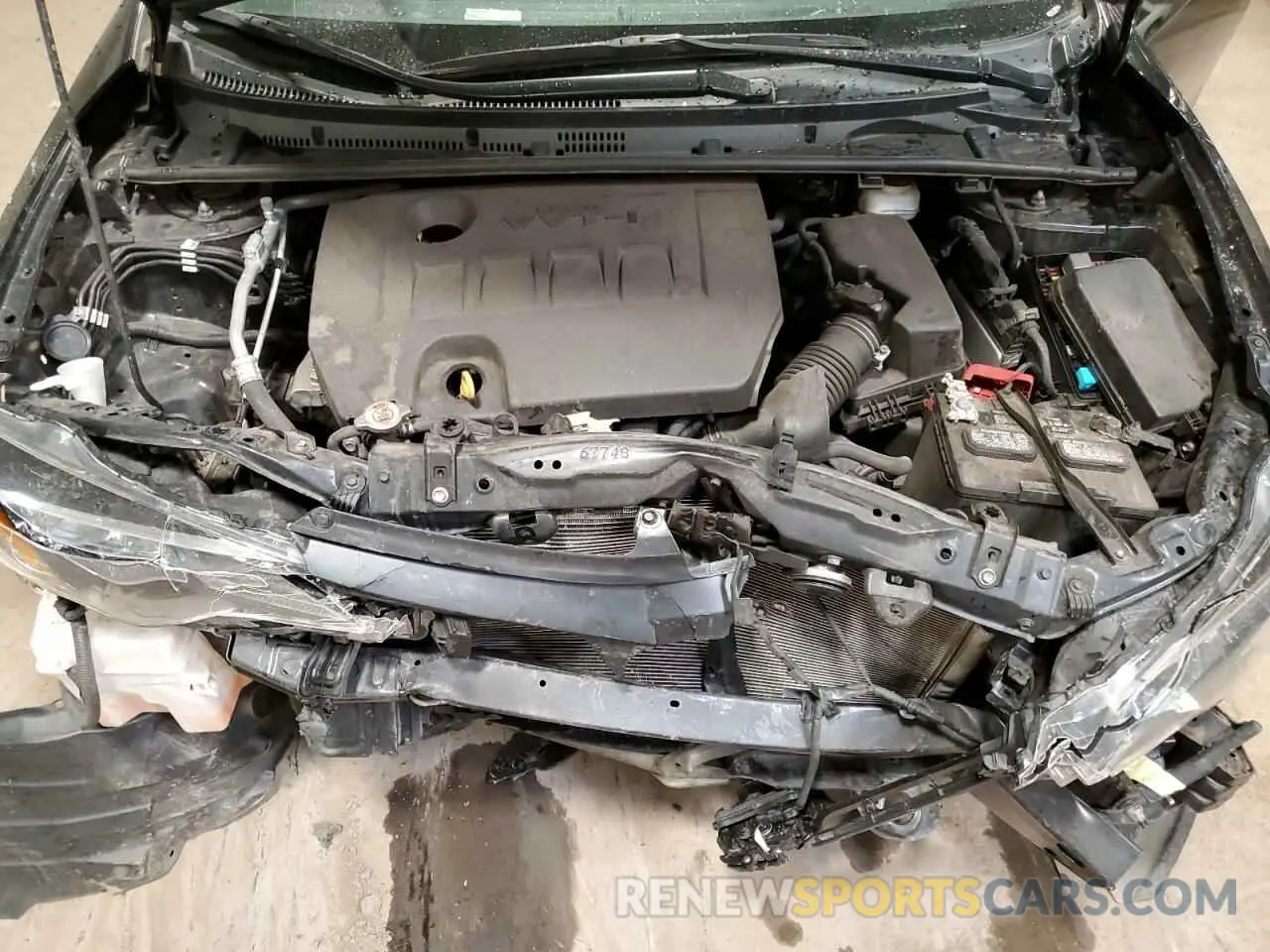 11 Photograph of a damaged car 2T1BURHE6KC239496 TOYOTA COROLLA 2019
