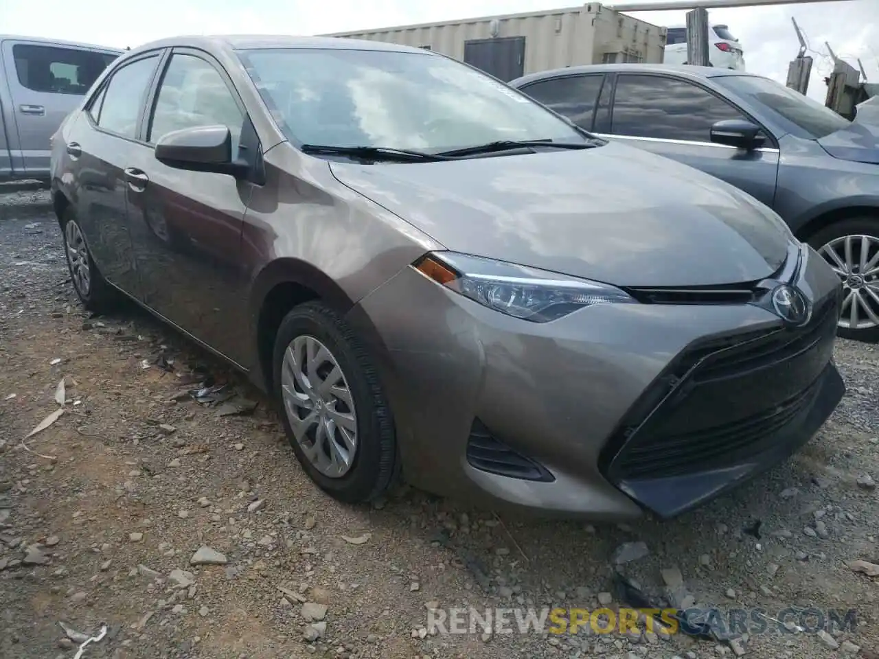 1 Photograph of a damaged car 2T1BURHE6KC240423 TOYOTA COROLLA 2019