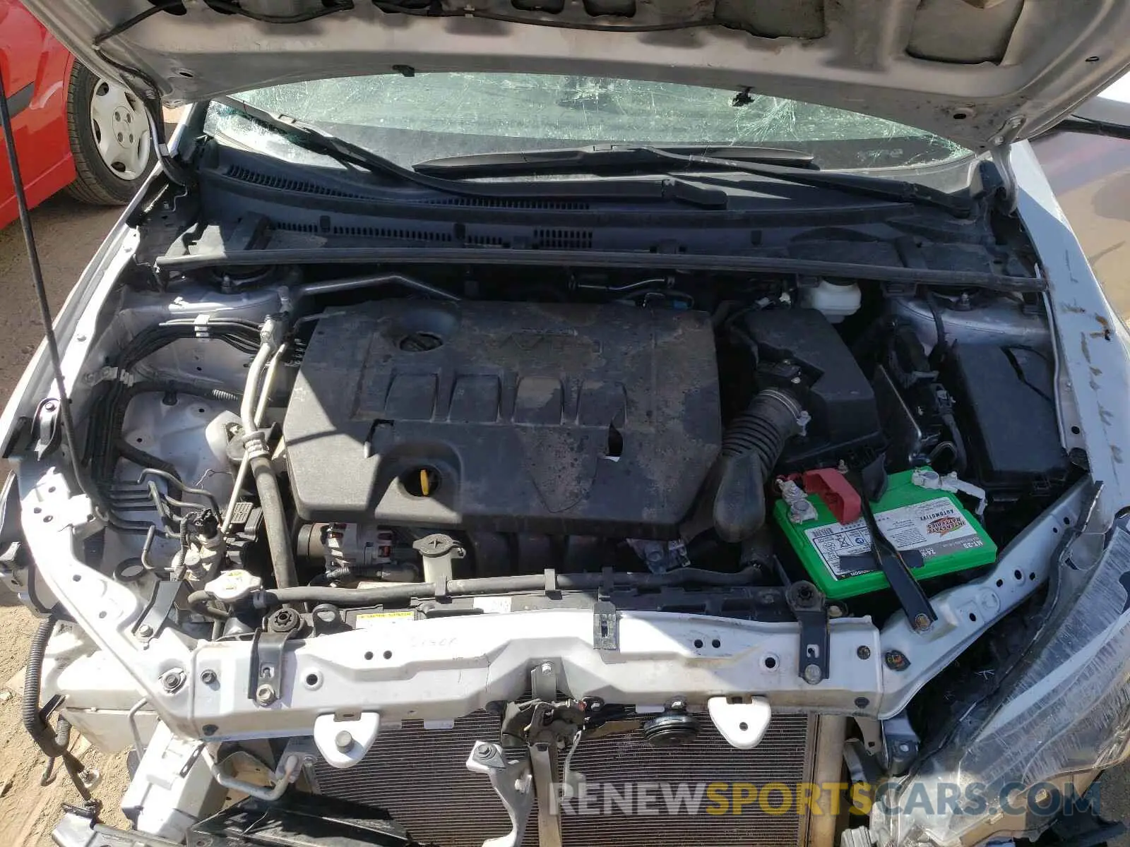 7 Photograph of a damaged car 2T1BURHE6KC241166 TOYOTA COROLLA 2019
