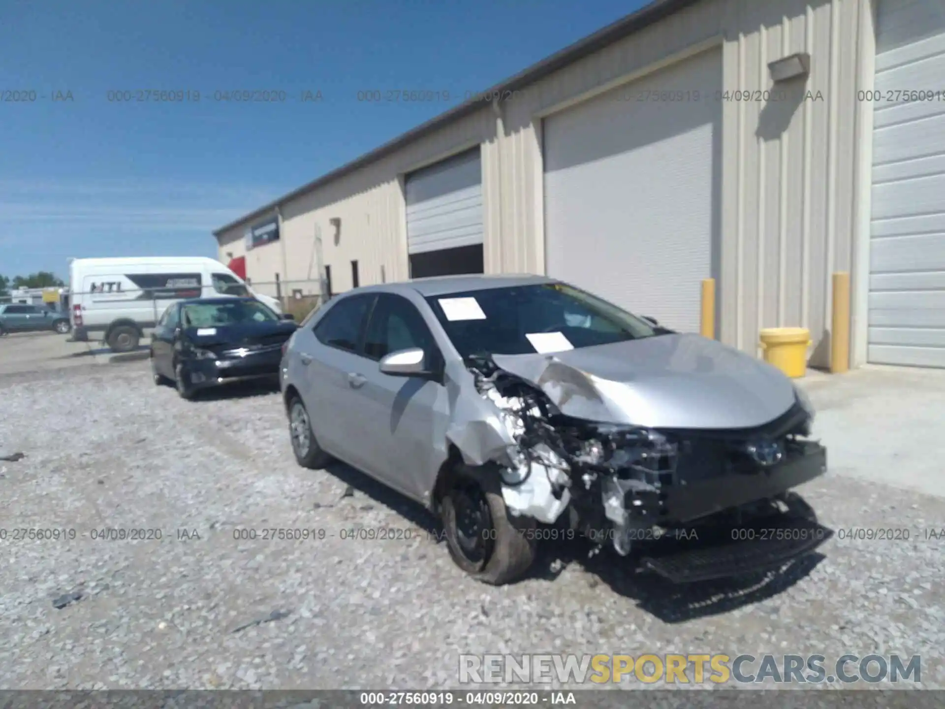 6 Photograph of a damaged car 2T1BURHE7KC126561 TOYOTA COROLLA 2019