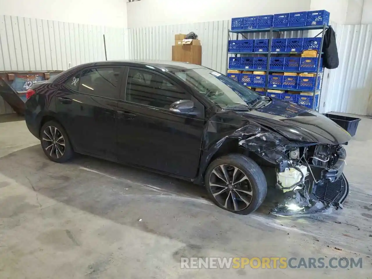 4 Photograph of a damaged car 2T1BURHE7KC136426 TOYOTA COROLLA 2019