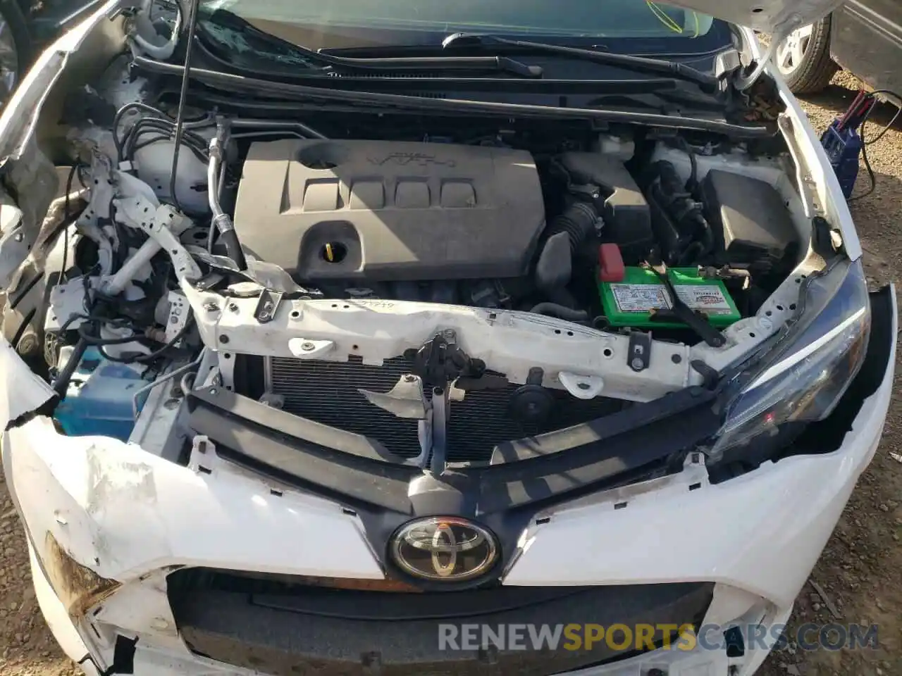 7 Photograph of a damaged car 2T1BURHE7KC143036 TOYOTA COROLLA 2019