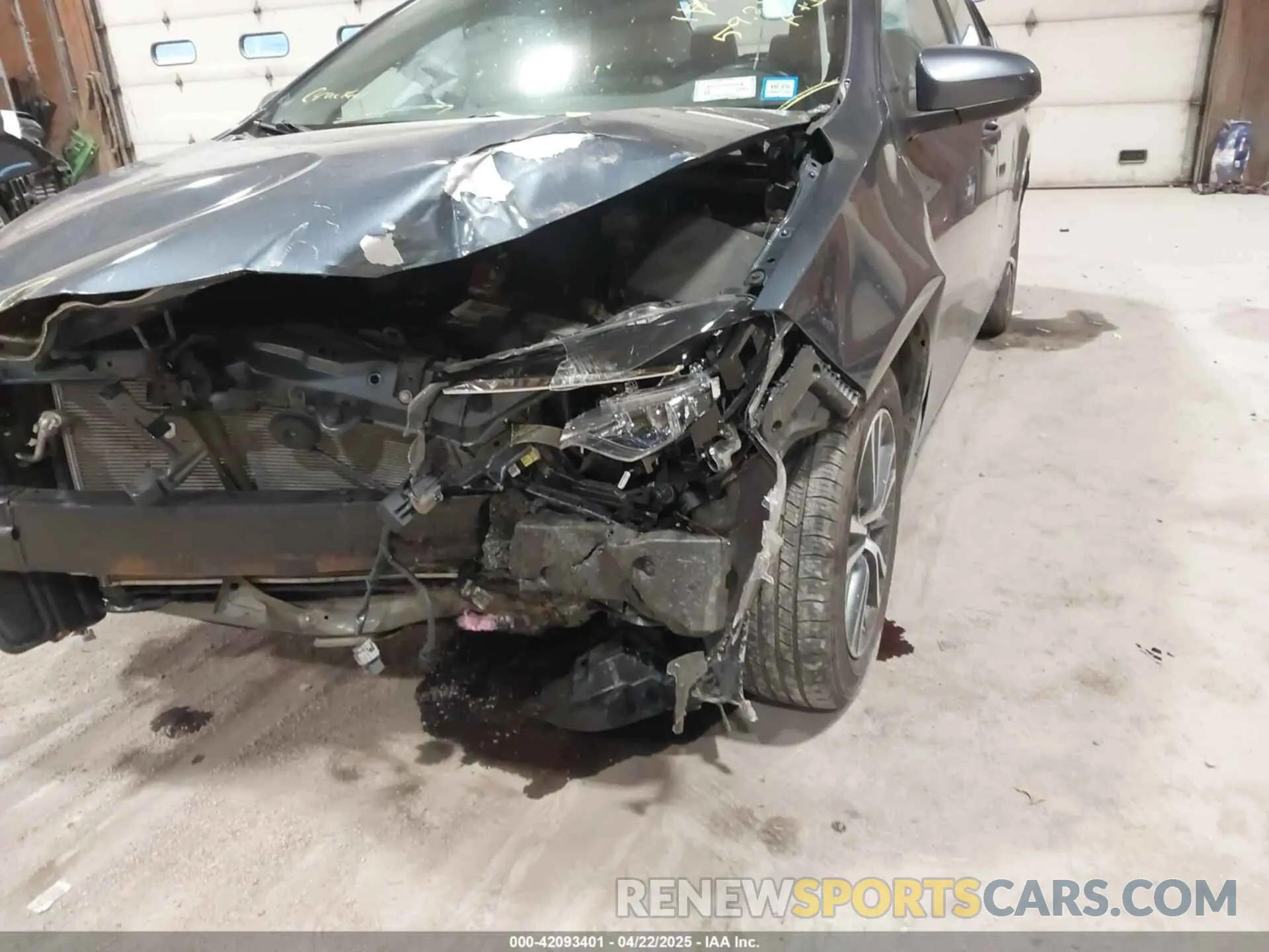 6 Photograph of a damaged car 2T1BURHE7KC147264 TOYOTA COROLLA 2019