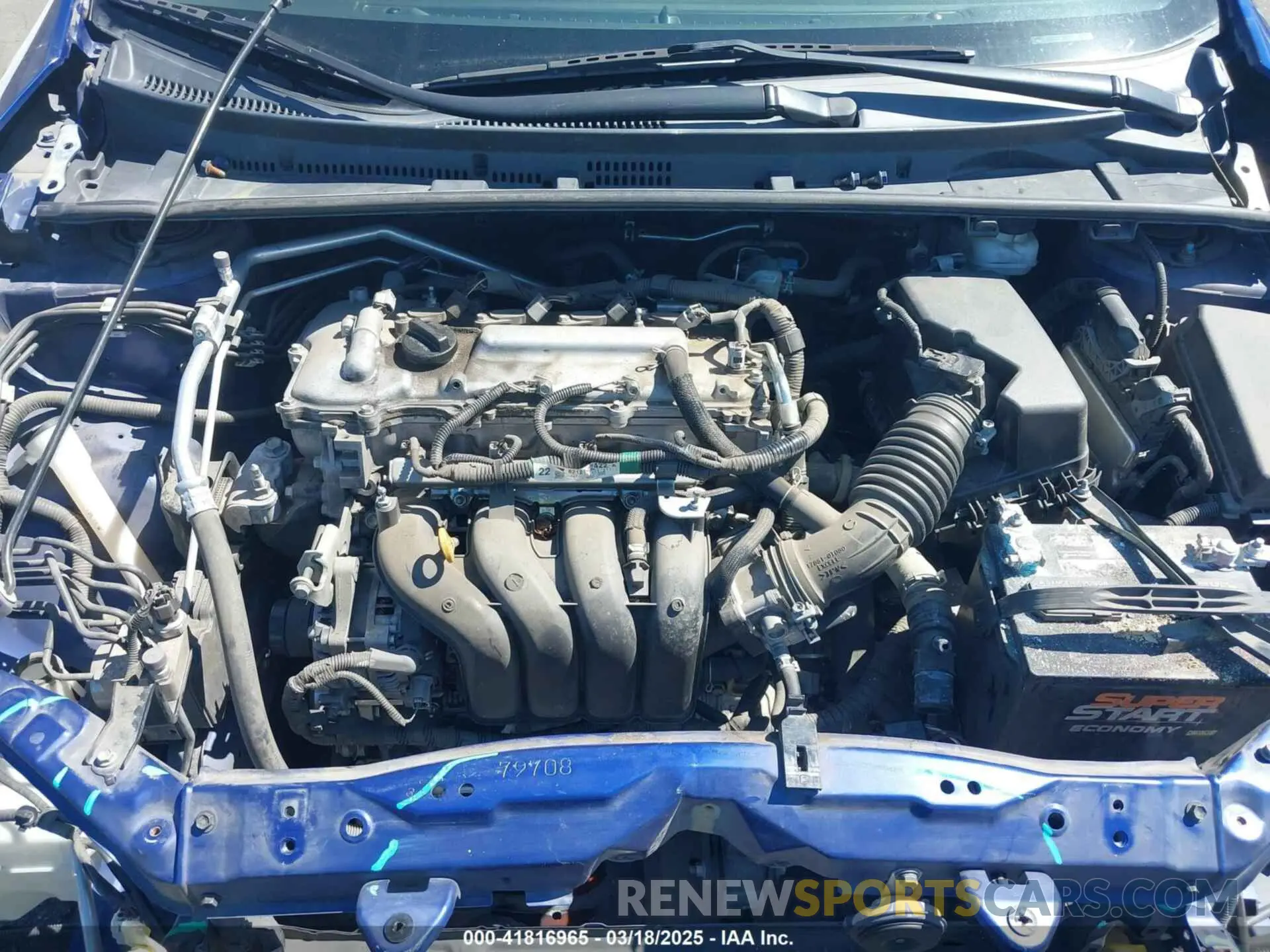 10 Photograph of a damaged car 2T1BURHE7KC151525 TOYOTA COROLLA 2019