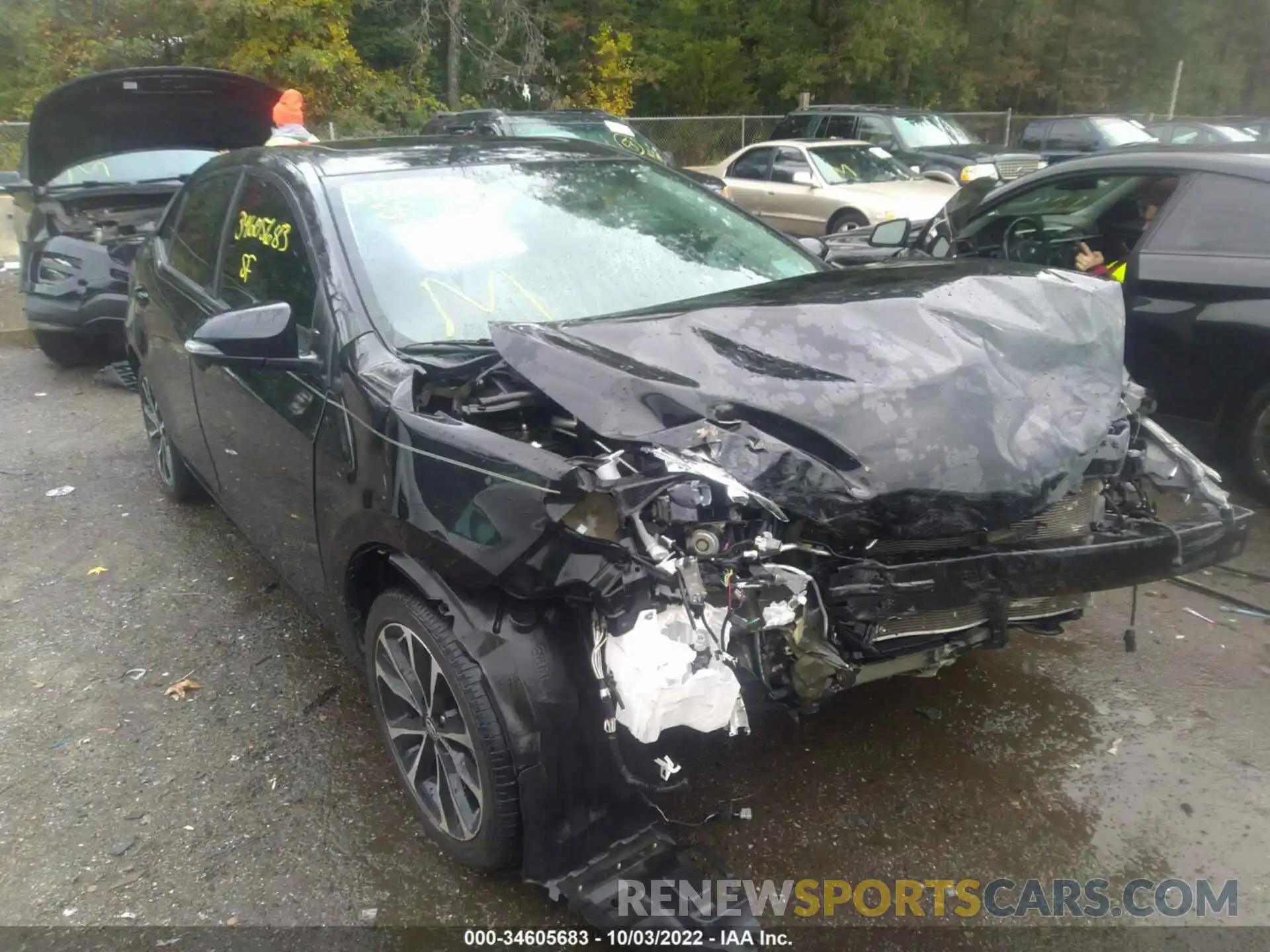 6 Photograph of a damaged car 2T1BURHE7KC156966 TOYOTA COROLLA 2019