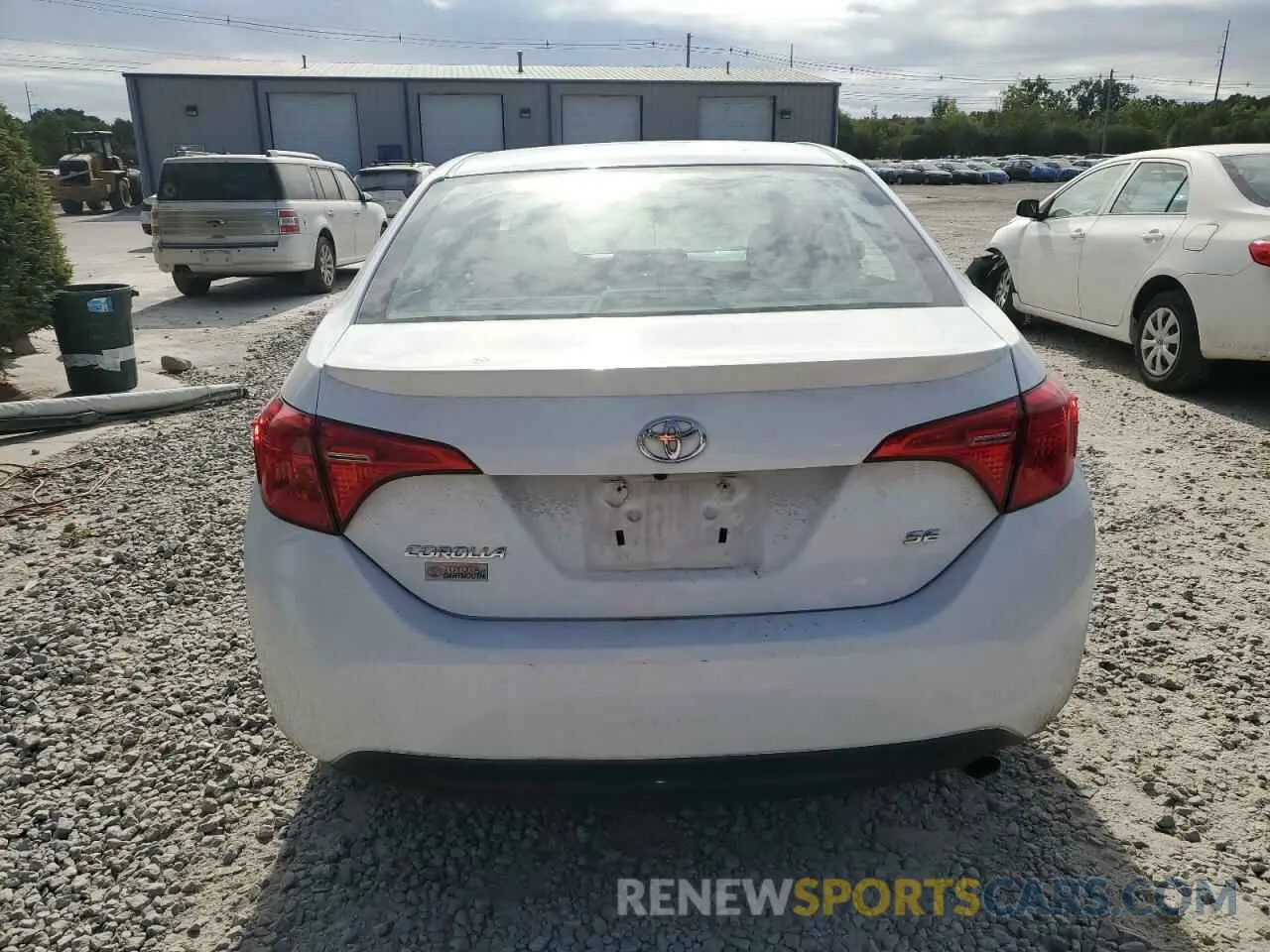 6 Photograph of a damaged car 2T1BURHE7KC157356 TOYOTA COROLLA 2019
