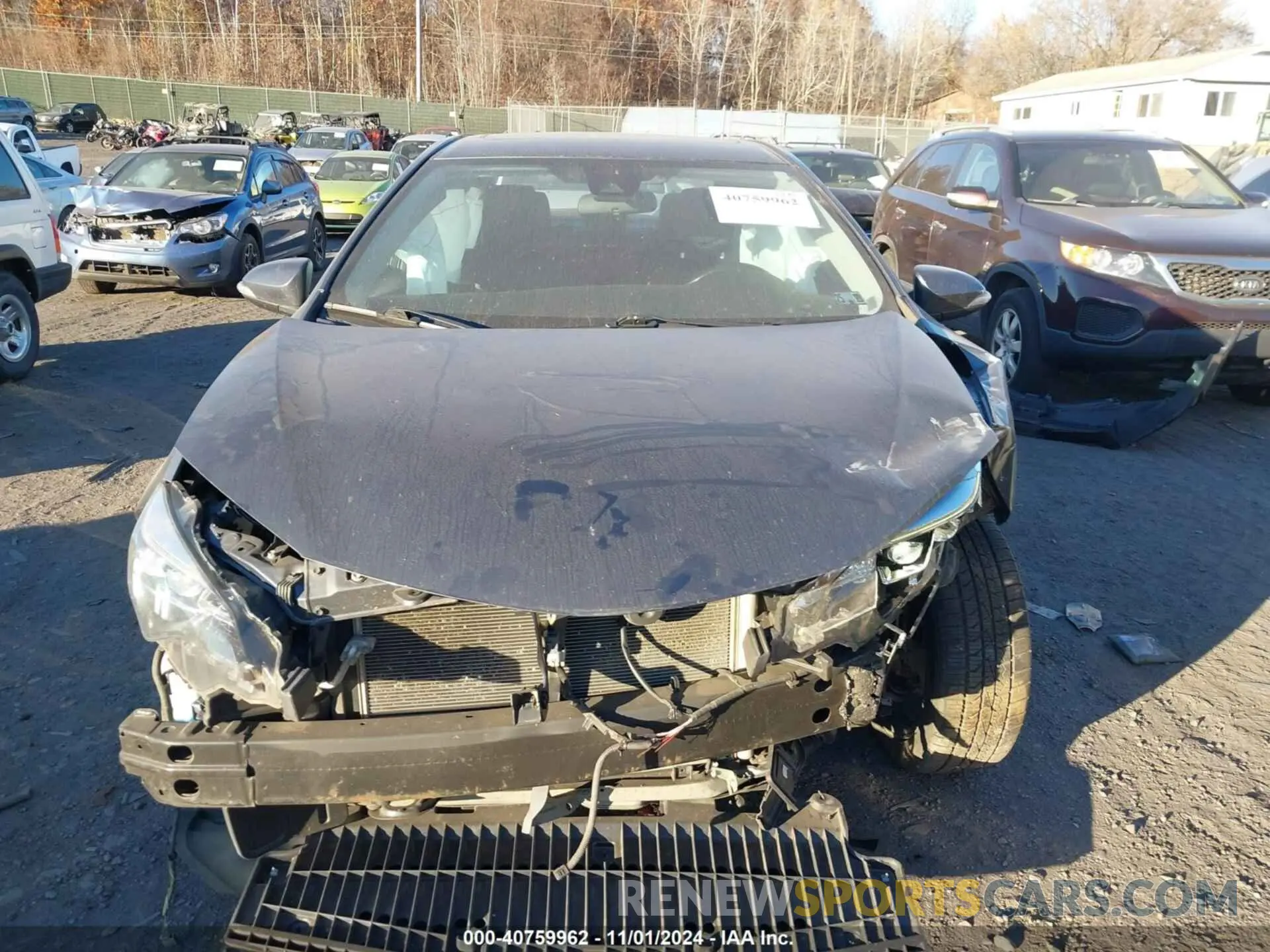 12 Photograph of a damaged car 2T1BURHE7KC158927 TOYOTA COROLLA 2019