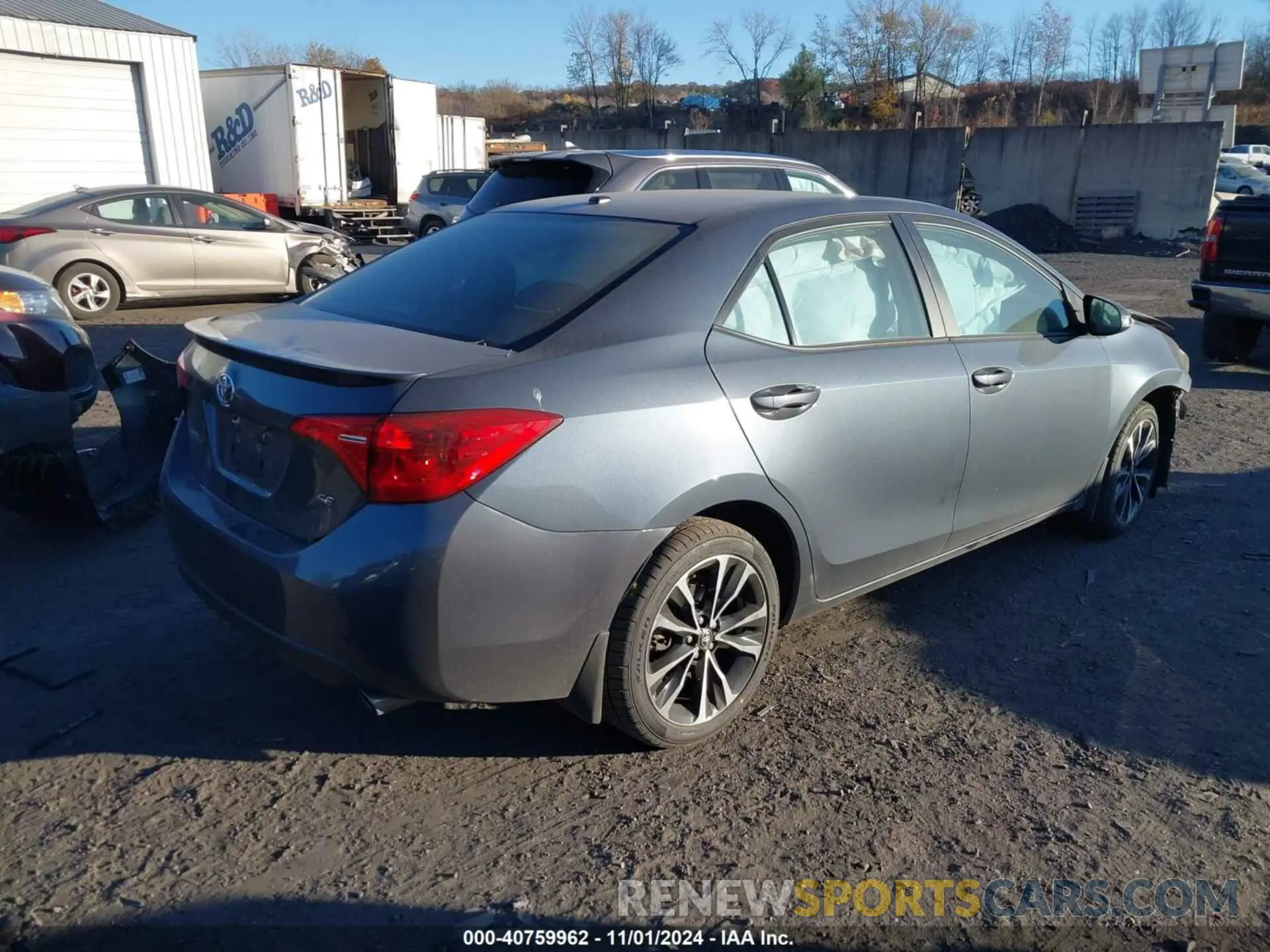 4 Photograph of a damaged car 2T1BURHE7KC158927 TOYOTA COROLLA 2019