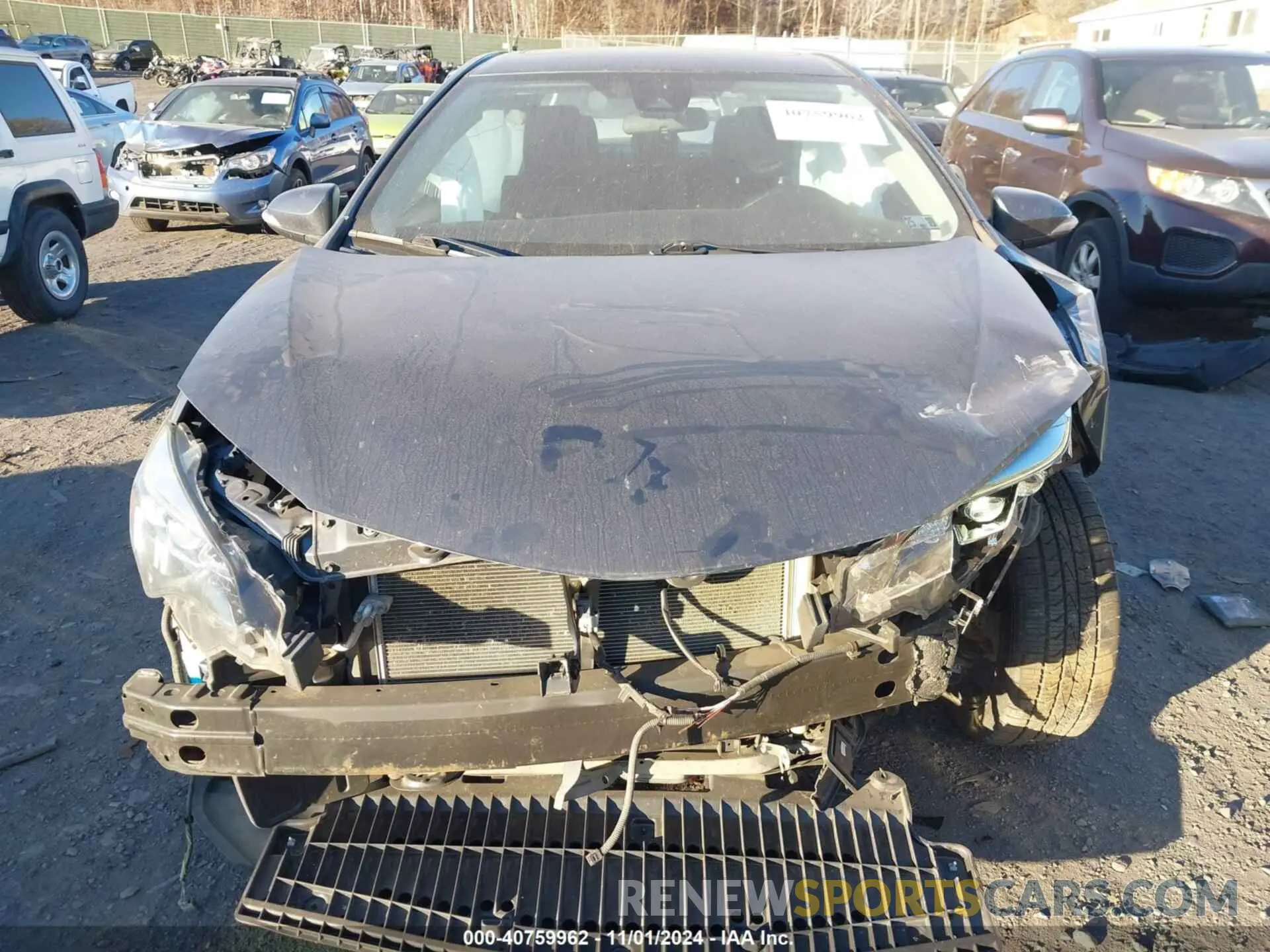 6 Photograph of a damaged car 2T1BURHE7KC158927 TOYOTA COROLLA 2019