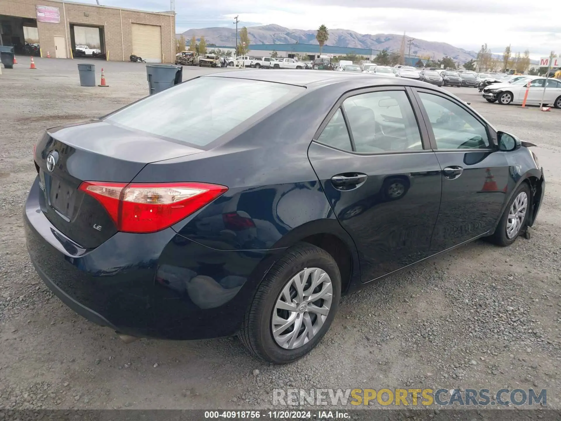 4 Photograph of a damaged car 2T1BURHE7KC178868 TOYOTA COROLLA 2019
