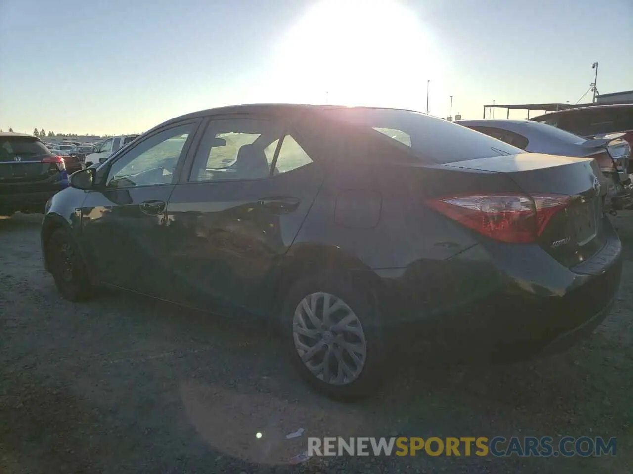 2 Photograph of a damaged car 2T1BURHE7KC179552 TOYOTA COROLLA 2019
