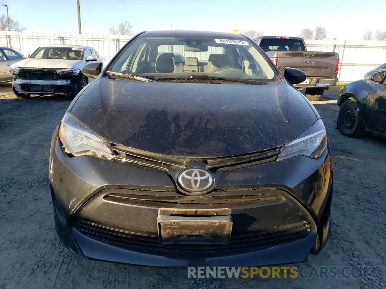 5 Photograph of a damaged car 2T1BURHE7KC179552 TOYOTA COROLLA 2019