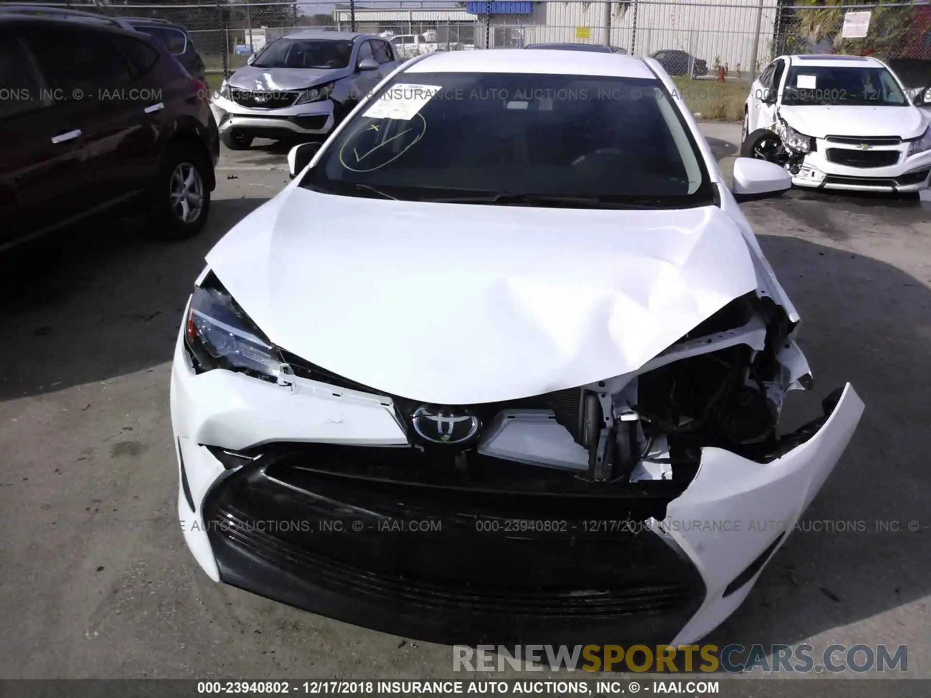 6 Photograph of a damaged car 2T1BURHE7KC181446 TOYOTA COROLLA 2019