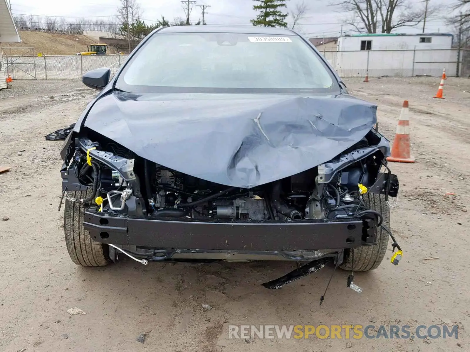 9 Photograph of a damaged car 2T1BURHE7KC183066 TOYOTA COROLLA 2019
