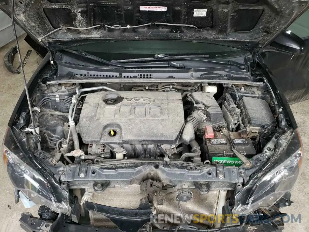 12 Photograph of a damaged car 2T1BURHE7KC185156 TOYOTA COROLLA 2019