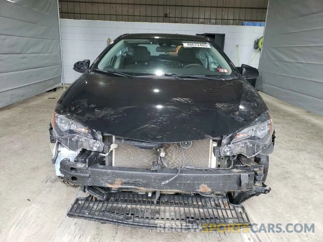 5 Photograph of a damaged car 2T1BURHE7KC185156 TOYOTA COROLLA 2019
