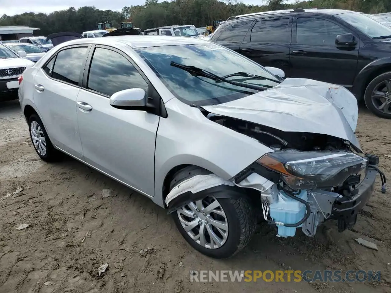 4 Photograph of a damaged car 2T1BURHE7KC188087 TOYOTA COROLLA 2019