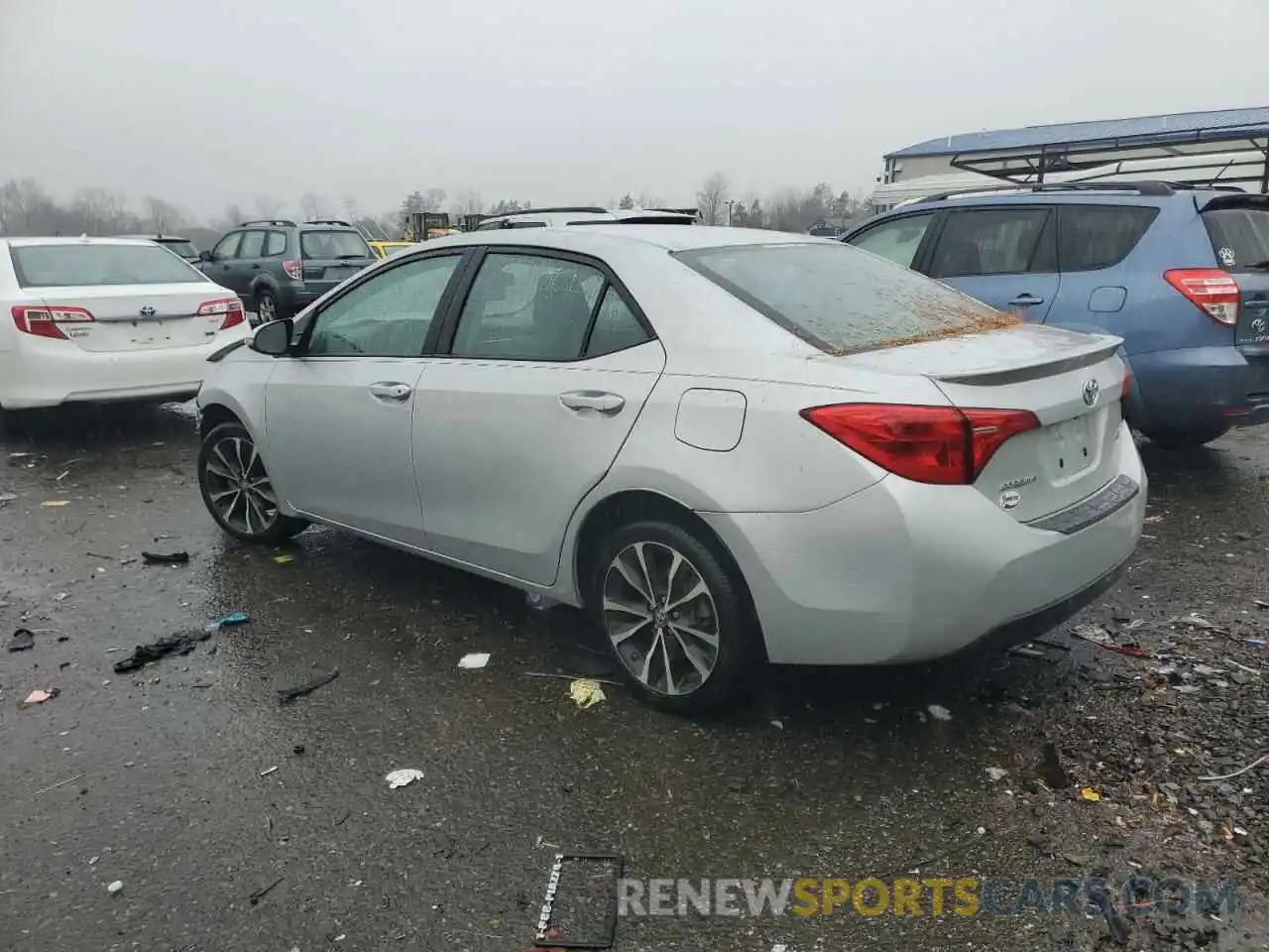 2 Photograph of a damaged car 2T1BURHE7KC189935 TOYOTA COROLLA 2019