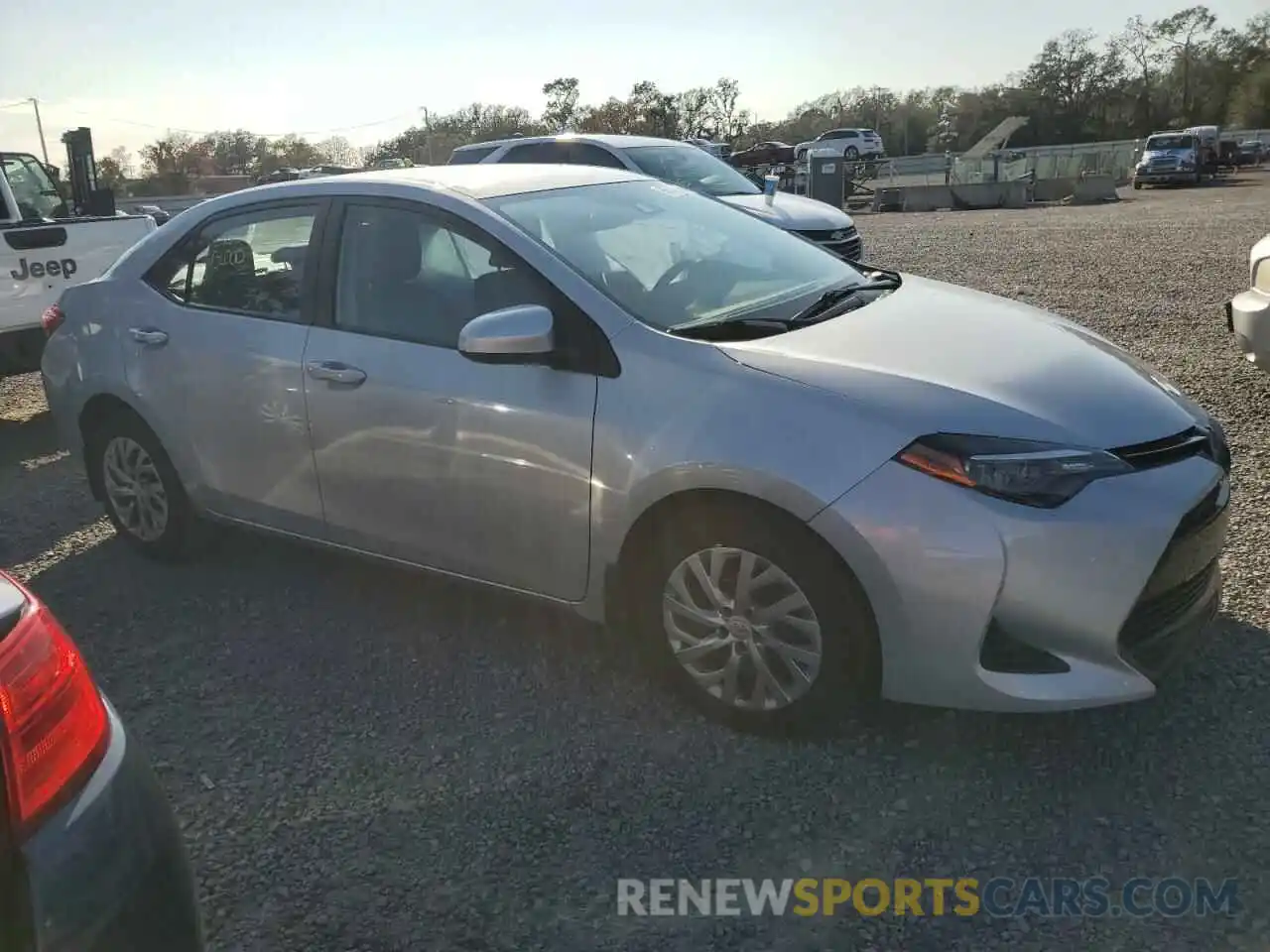 4 Photograph of a damaged car 2T1BURHE7KC193886 TOYOTA COROLLA 2019