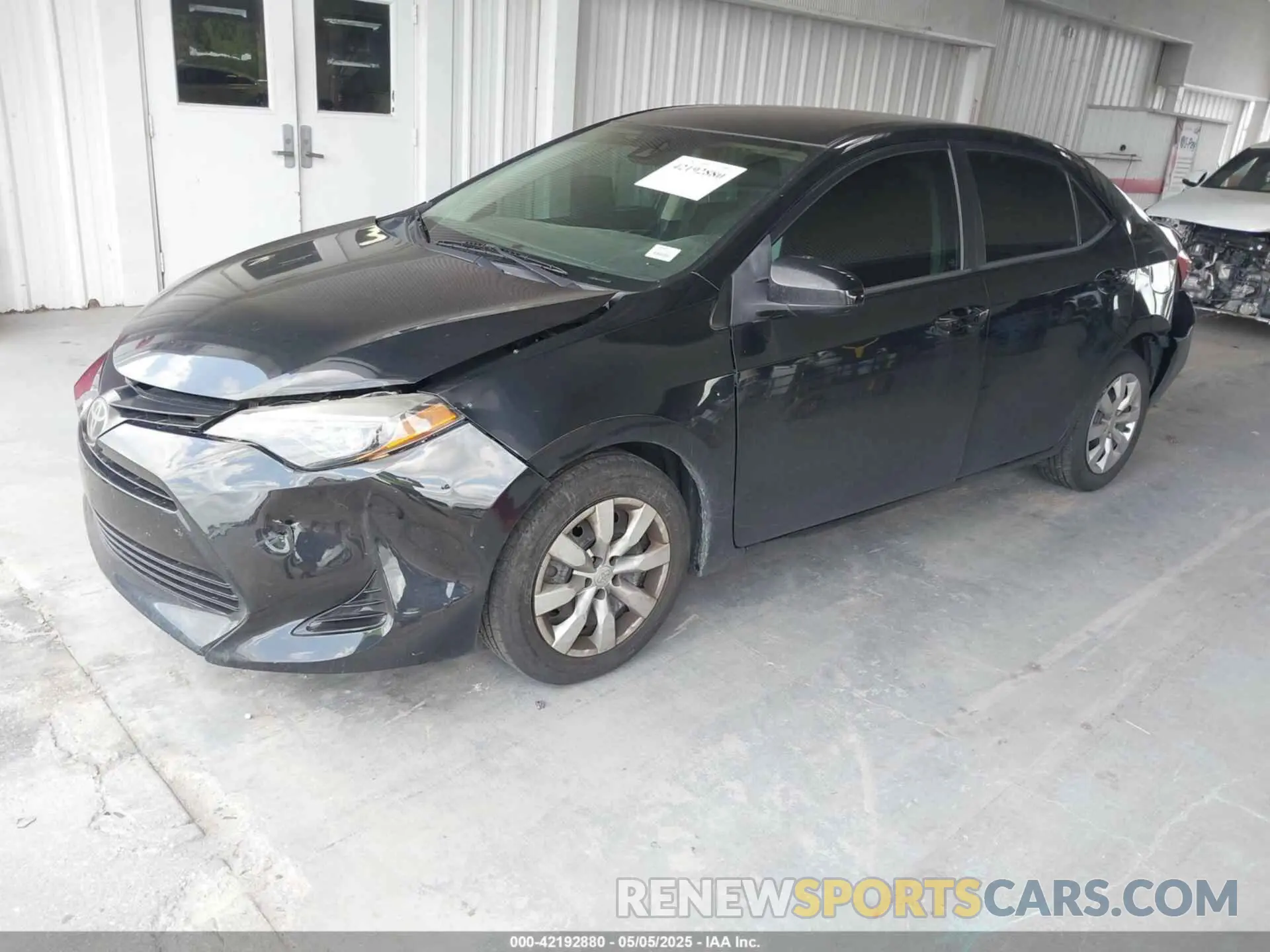2 Photograph of a damaged car 2T1BURHE7KC198974 TOYOTA COROLLA 2019
