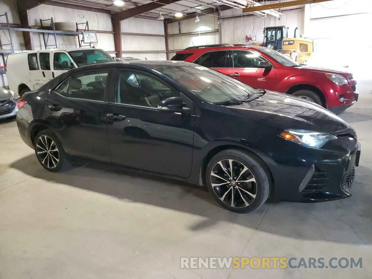 4 Photograph of a damaged car 2T1BURHE7KC199459 TOYOTA COROLLA 2019